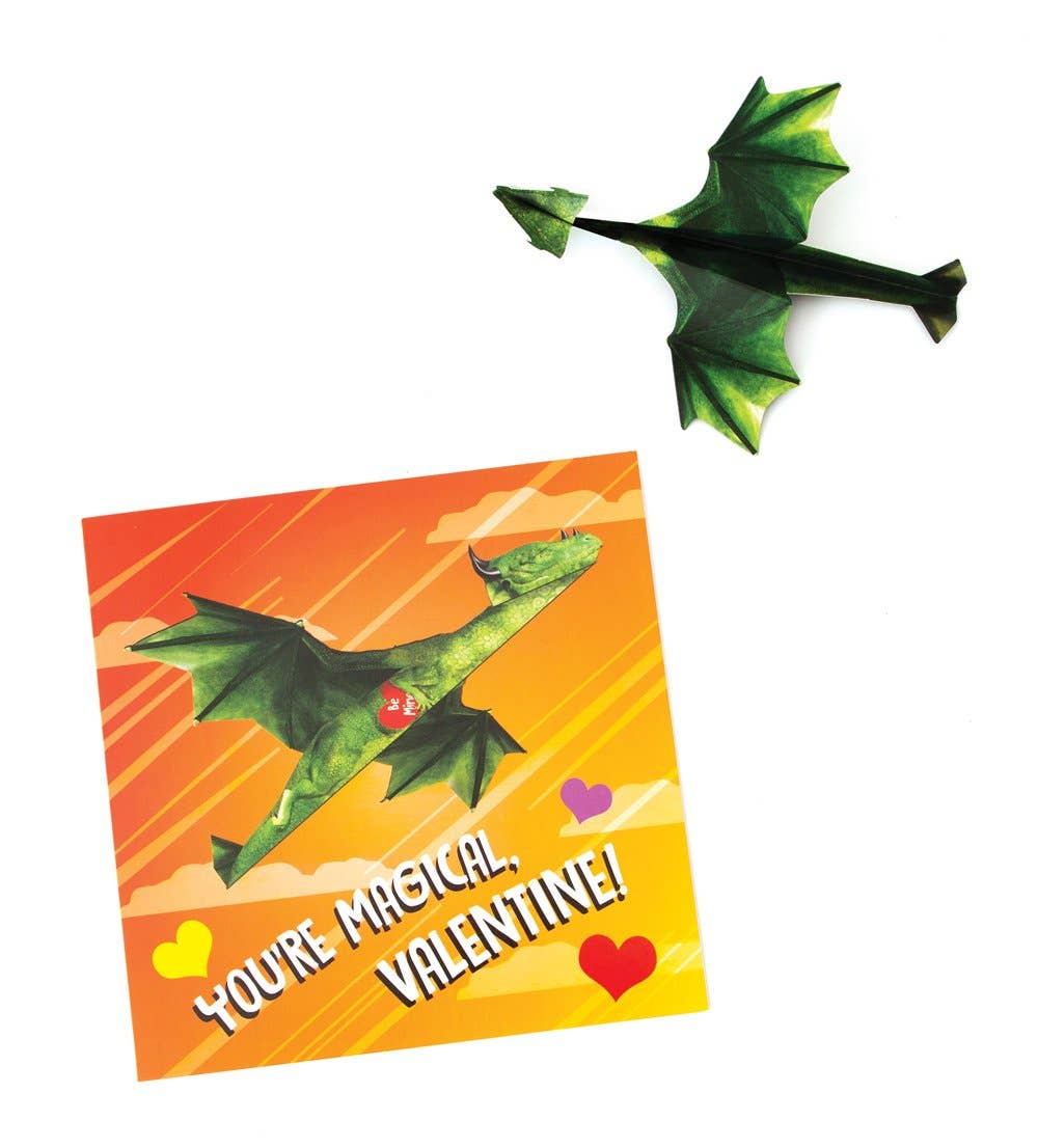 Flying Dragons Valentines