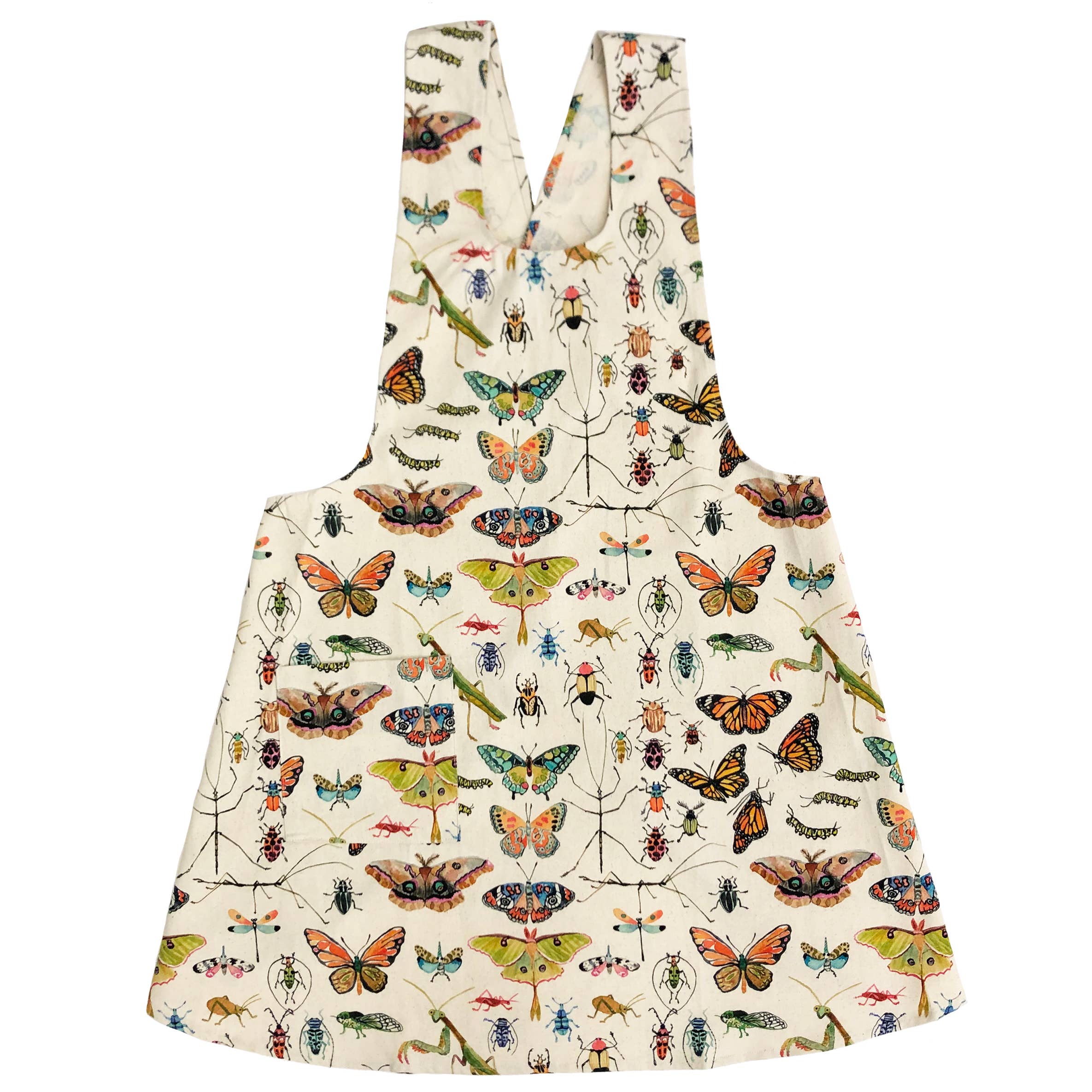 Pinafore Apron - Insects