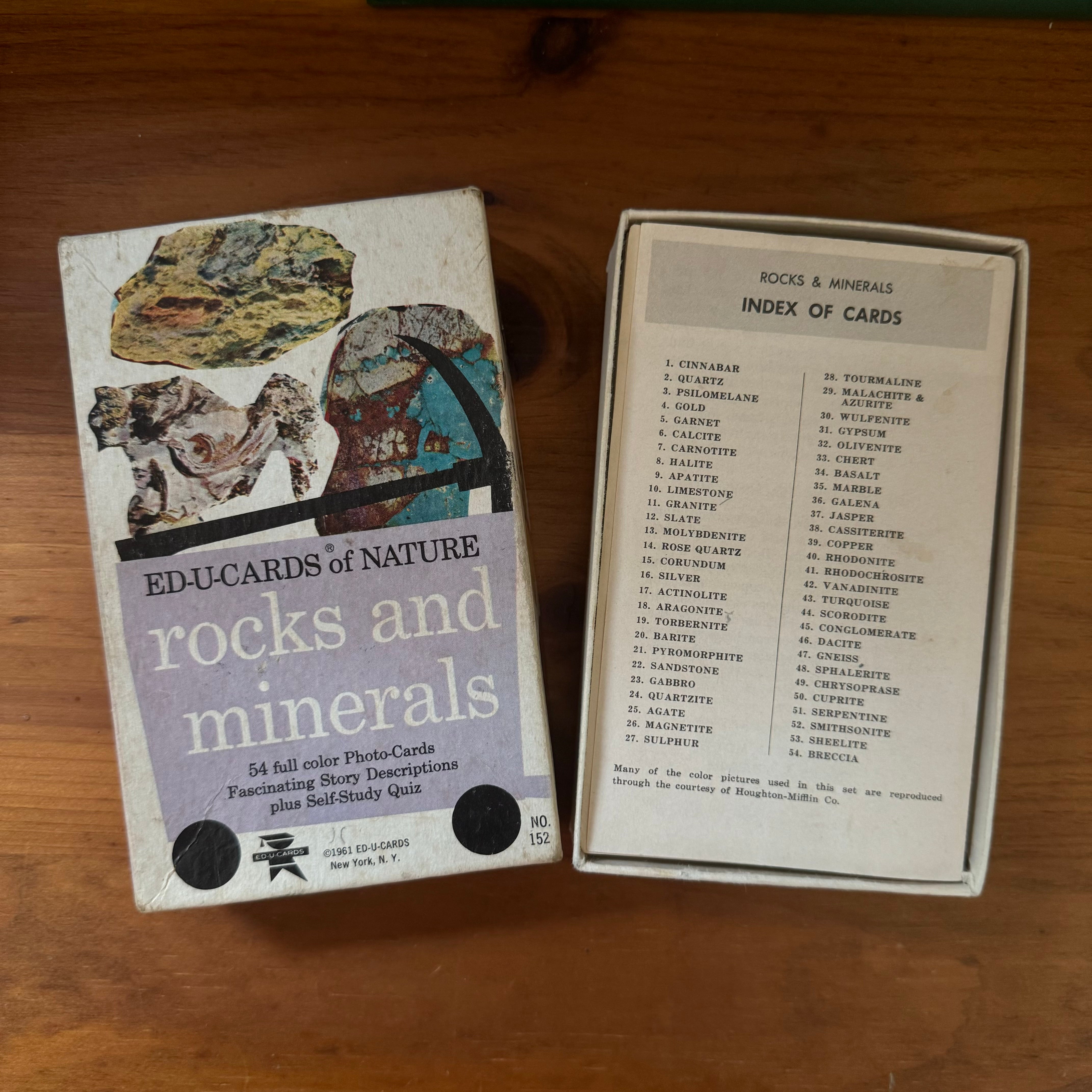 Ed-U-Cards of Nature: Rocks & Minerals